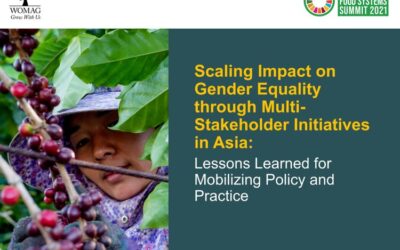 Scaling Impact on Gender Equality through Multi-Stakeholder Initiatives in Asia